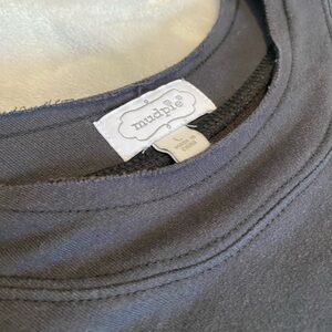 Mud Pie Charcoal Long Sleeve Top